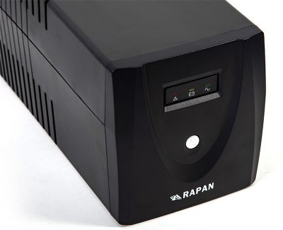 Источник бесперебойного питания (737) Бастион RAPAN-UPS 1000ВА/600Вт/line-interactive/170 - 270 В/АКБ 7Ачx2/2xC13 2xSchuko/1,5 л.г.