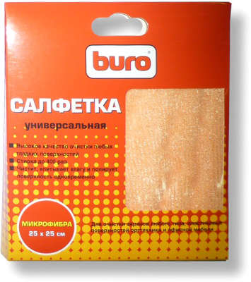 Чистящая салфетка BURO универсальная из микрофибры