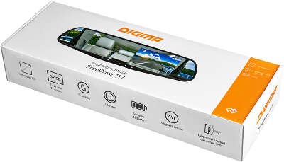 Видеорегистратор Digma FreeDrive 117 черный 1Mpix 1080x1920 1080p 150гр. GP2247