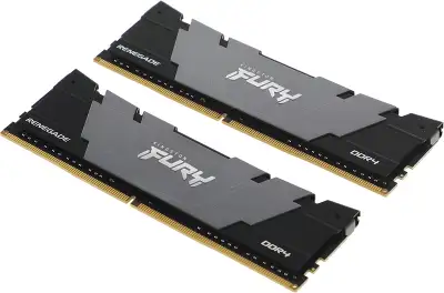 Память DDR4 2x8GB 4266MHz Kingston KF442C19RB2K2/16 Fury Renegade Black RTL Gaming PC4-34100 CL19 DIMM 288-pin 1.4В single rank с радиатором Ret