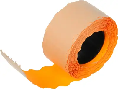 Этикет-лента 26Х12 сег.:12x26мм самоклей. 1000шт/рул (упак.:10шт) ассорти