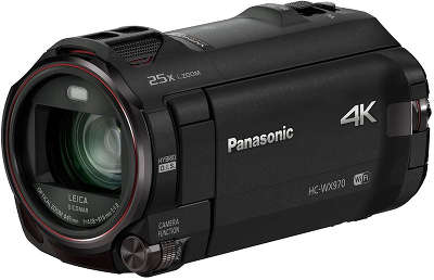 Видеокамера Panasonic HC-WX970EE-K 4K Ultra HD, чёрная