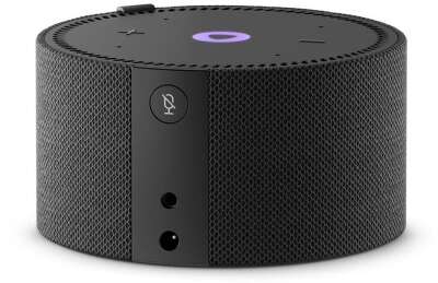 Умная колонка Яндекс Станция Мини с часами, черный оникс, YNDX-00020K