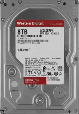 Жесткий диск WD SATA-III 8TB WD80EAAZ Desktop Blue (5640rpm) 256Mb