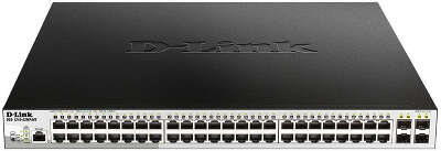 Коммутатор D-Link DGS-1210-52MP/ME DGS-1210-52MP/ME/B1A 48G 4SFP 48PoE 370W управляемый