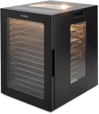 Сушка для фруктов и овощей Hyundai HYFD-8803 28под. 850Вт черный