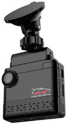 Видеорегистратор с радар-детектором Sho-Me Combo MINI WIFI Pro GPS ГЛОНАСС черный