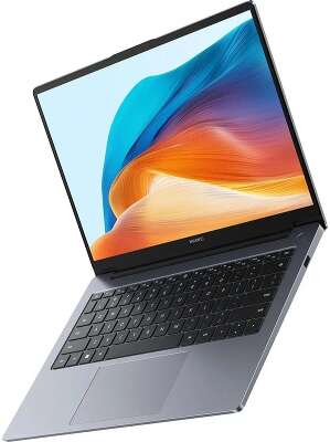 Ноутбук Huawei MateBook D14 Intel Core i3-1215U/8Gb/SSD512Gb/14"/IPS/FHD/1920x1080/60Hz/NoOs/Space Grey (53014ASS)