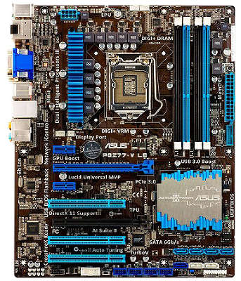 Мат. плата P8 Asus P8Z77-V LE