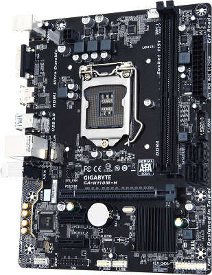 Мат. плата Gigabyte GA-H110M-H