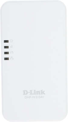 Точка доступа D-link DHP-W310AV, LAN: 1x100 Мбит/с, 802.11n, до 300 Мбит/с