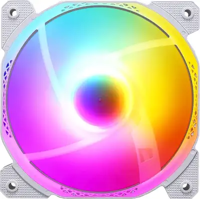 Вентилятор для корпуса Formula Cosmic 12WH RGB 120х120x25 белый 3-pin 4-pin (Molex) 22.3дБ (COSMIC 12WH FR) Ret