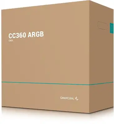Корпус Deepcool CC360 ARGB, черный, mATX, без БП (R-CC360-BKAPM3-G-1)