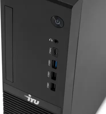 Компьютер IRU 310SC SFF i3 12100 3.3 ГГц/16/256 SSD/W11Pro,черный