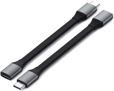 Кабель Satechi USB-C Male to USB-C Female, 0.12 м [ST-TCECM]