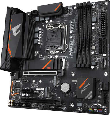 Материнская плата mATX LGA1200 GIGABYTE B460M AORUS PRO