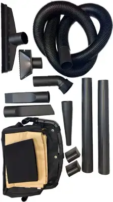 Строительный пылесос DeWalt DXV245P 1400Вт (уборка: сухая/влажная) желтый