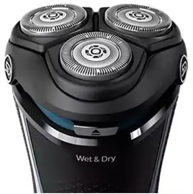 Бритва роторная Philips S3243/12 реж.эл.:3 питан.:аккум. голубой/серебристый