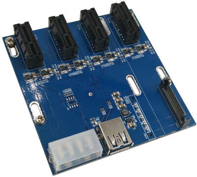 Адаптер noname LPE-41X CARD PCIE / 1PCIE - 4PCI-E