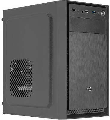 Корпус AeroCool CS-104-S-BK-v1, черный, mATX, Без БП (ACCS-PC12014.11)