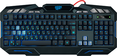 Defender Проводная игровая клавиатура Doom Keeper GK-100DL RU,3-х цветная,19 Anti-Ghost