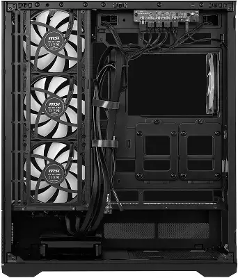 Корпус MSI MAG Pano 110R PZ черный без БП ATX 6x120mm 4x140mm 2xUSB3.0 audio AirDuct bott PSU