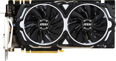 Видеокарта MSI PCI-E GTX 1070 ARMOR 8G OC nVidia GeForce GTX 1070 8192Mb GDDR5