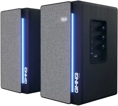 Колонки GMNG OK-603 2.0 черный 50Вт BT