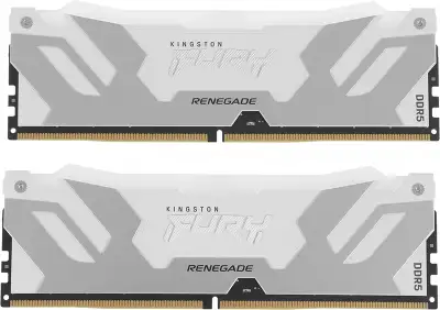 Память DDR5 2x32GB 6400MHz Kingston KF564C32RWAK2-64 Fury Renegade XMP RGB RTL Gaming PC5-51200 CL32 DIMM 288-pin 1.4В kit single rank с радиатором Ret