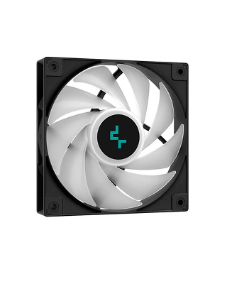 Кулер для процессора DEEPCOOL AG500 BK ARGB LGA1700/1200/115X/AM5/AM4 (12шт/кор, TDP 240W, PWM, ARGB Fan 120mm, 5 тепл. трубок) RET