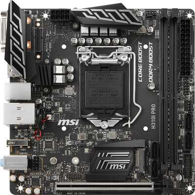 Материнская плата mini-ITX LGA1151v2 MSI H310I PRO