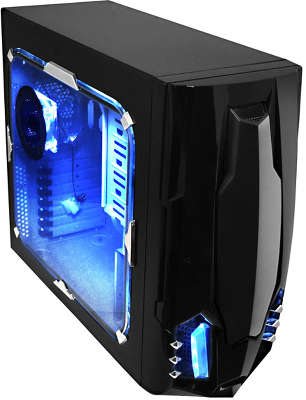 Корпус RaidMax Sagittarius Window Black-Silver, ATX, без БП