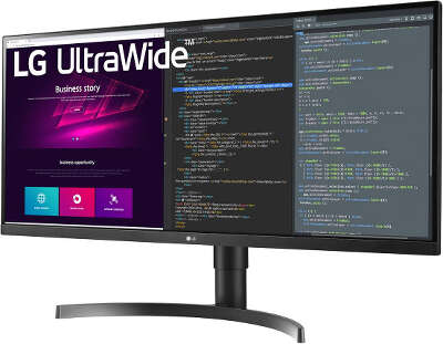 Монитор 34" LG 34WN750-B IPS 3440x1440 HDMI, DP, USB-Hub