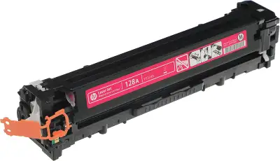 Картридж лазерный HP 128A CE323A пурпурный бар.в компл. (1300стр.) для HP CM1415/CP1525