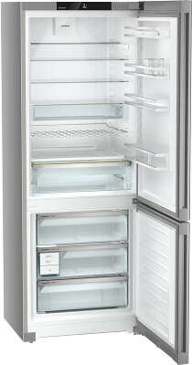Холодильники LIEBHERR/ Plus, EasyFresh, МК NoFrost, 3 контейнера МК, в. 201,5 см, ш. 75 см, г. 67.5 см, класс ЭЭ A++, внутренние ручки, цвет Steel Finish,,полезный объём: 474 л (346 л + 128 л)