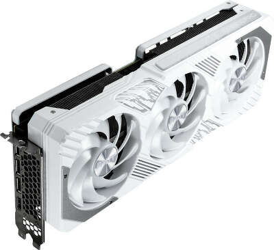 Видеокарта Palit NVIDIA nVidia GeForce RTX 4070Ti GAMINGPRO WHITE OC 12Gb DDR6X PCI-E HDMI, 3DP