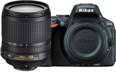Цифровая фотокамера Nikon D5500 Kit (AF-S DX 18-105 мм f/3.5-5.6G ED VR)