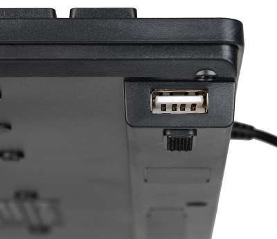 Клавиатура USB Oklick 520M2U, чёрная