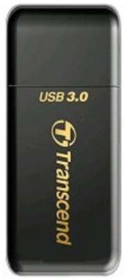 Внешний картридер USB 3.0 Multi-Card Reader F5 All in 1 Transcend [TS-RDF5K] Black