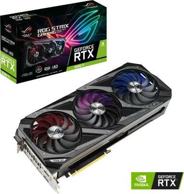 Видеокарта ASUS NVIDIA nVidia GeForce RTX 3080Ti ROG STRIX GAMING 12Gb DDR6X PCI-E 2HDMI, 3DP
