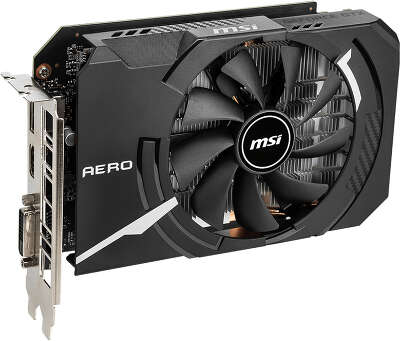 Видеокарта MSI nVidia GeForce GTX1660 Aero ITX 6G OC 6Gb DDR5 PCI-E DVI, HDMI, DP