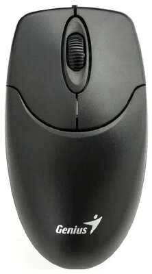 Мышь проводная Genius NetScroll 120 V2, оптическая, разрешение 1000 DPI, кабель 1.5 м, для правой/левой руки. Цвет: черный (31010018400)