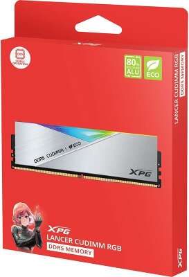 Модуль памяти ADATA 48GB DDR5 8400 XPG Lancer CUDIMM RGB AX5CU8400C4024G-DCLACRSG CL40, 1.4V, kit 2 x 24GB