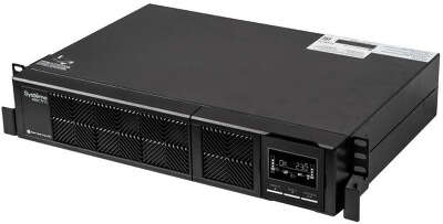 ИБП Systeme Electric Smart-Save Online SRV 2000 ВА, конвертируемый форм-фактор 4U, 230 В, 6 розеток IEC C13, SmartSlot, LCD, USB HID, версия с возможностью увеличения времени автономии, 2 кор.