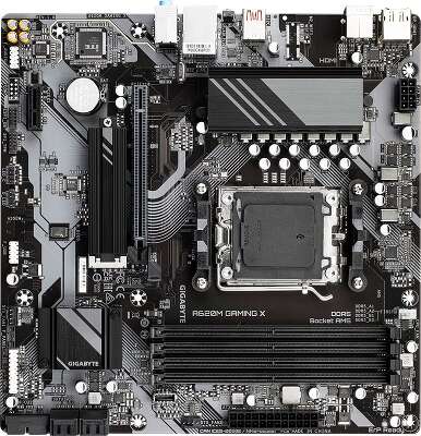 Материнская плата mATX LGAAM5 GIGABYTE A620M GAMING X