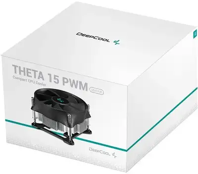 Устройство охлаждения(кулер) Deepcool Theta 15 PWM Soc-1700/1851 серебристый/черный 4-pin 18-37.2dB Al 65W 208gr Ret (DP-ICAS-T15P-17)