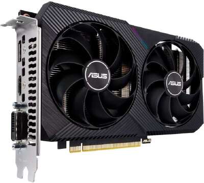 Видеокарта ASUS GeForce RTX 3050 Dual V2 OC Edition 8GB GDDR6 128bit DP/DVI/HDMI (DUAL-RTX3050-O8G-V2) RTL