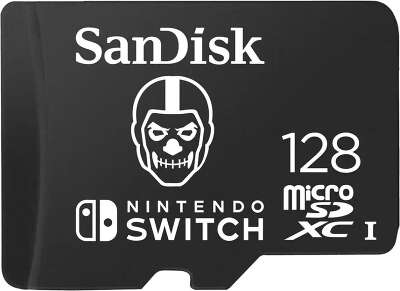 Карта памяти 128 Гб Micro SDXC SanDisk Nintendo Switch Class 10 UHS-I [SDSQXAO-128G-GN6ZG]