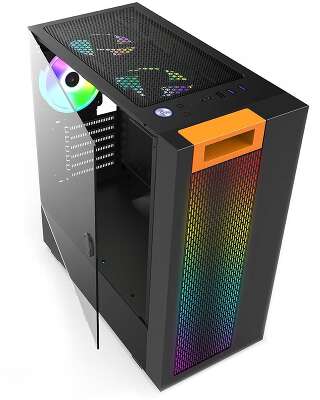 Корпус HIPER HG304 ATOM, черный, ATX, Без БП (HG304 ATOM)