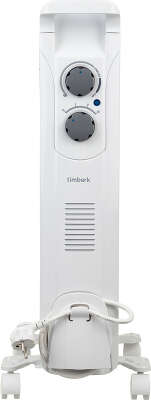Радиатор масляный Timberk TOR 21.1507 BC 1500Вт белый
